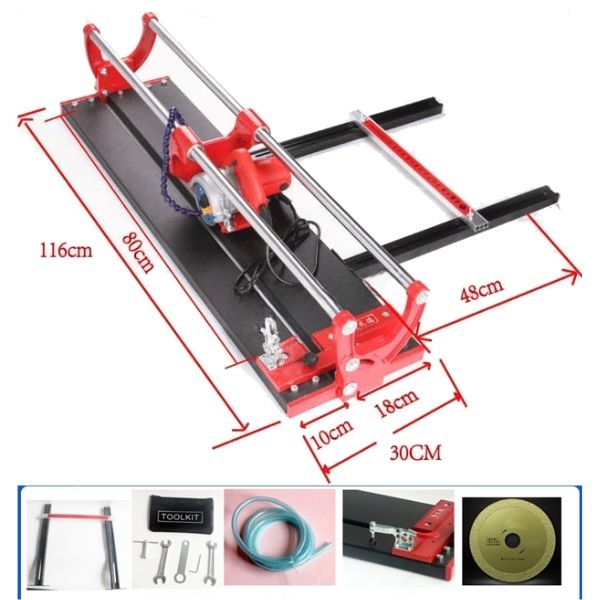 Photo - Máy cắt gạch đá chạy điện Longde D4-1000