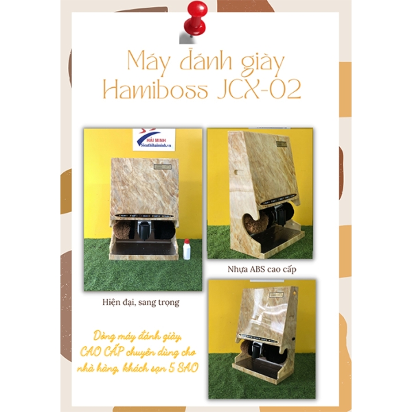 Photo - Máy đánh giày Hamiboss JCX-02 (ABS cao cấp)