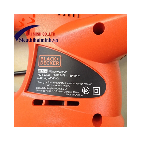 Photo - Máy đánh bóng ô tô Black & Decker KP600-B1