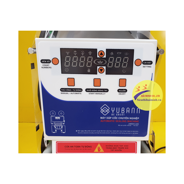 Photo - Máy dập nắp cốc Yubann YB-95A