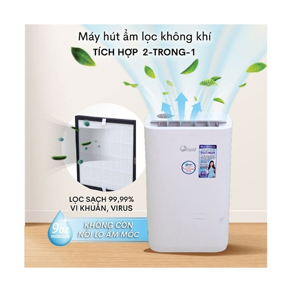 Photo - Máy Hút Ẩm Kết Hợp Lọc Không Khí FujiE HM-925EC Pro (Kết Nối Wifi Thông Minh)