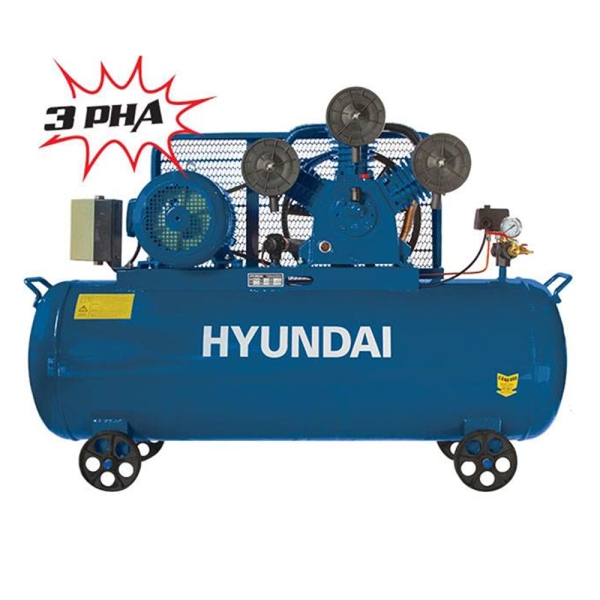 Photo - Máy nén khí HYUNDAI HD50-220 (220L, 3 pha)