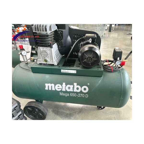 Photo - Máy nén khí Metabo Mega 650-270D