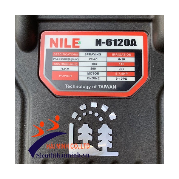 Photo - Đầu xịt 7hp N-6120A Ø38 (NILE) ty sứ