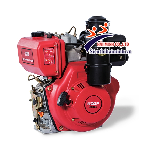 Photo - Đầu nổ diesel Koop KD188FA (9hp giật nổ)