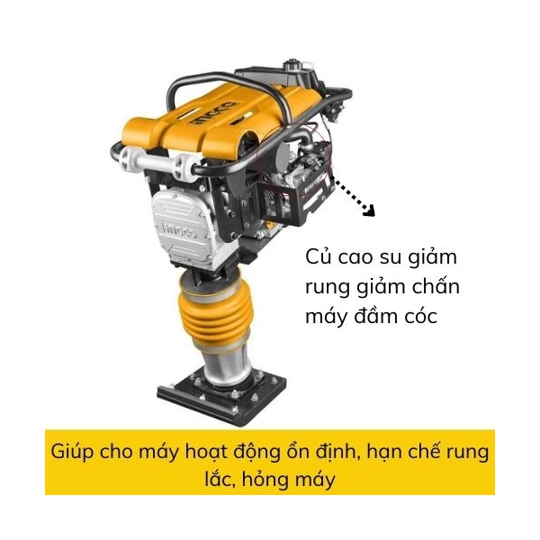 Photo - Củ cao su giảm chấn giảm giật máy đầm cóc