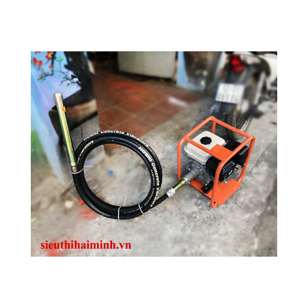 Photo - Đầm dùi bơm nước chạy xăng Hoshi (5.5HP)