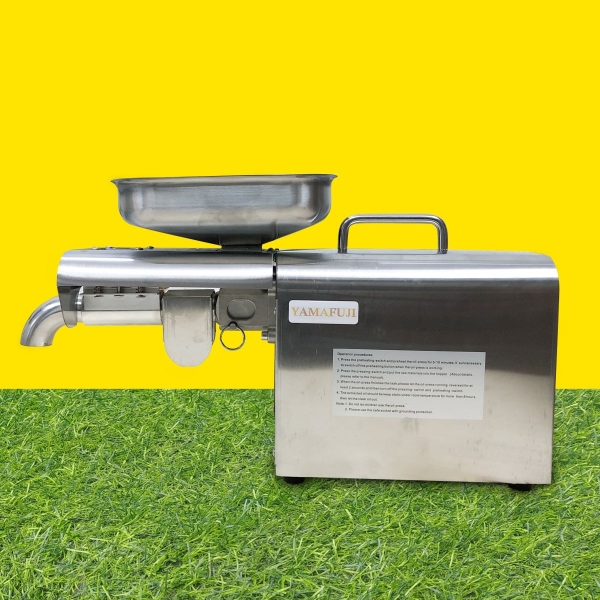 Photo - Máy ép dầu lạc Yamafuji SY-250 (4-6kg/h) inox 304