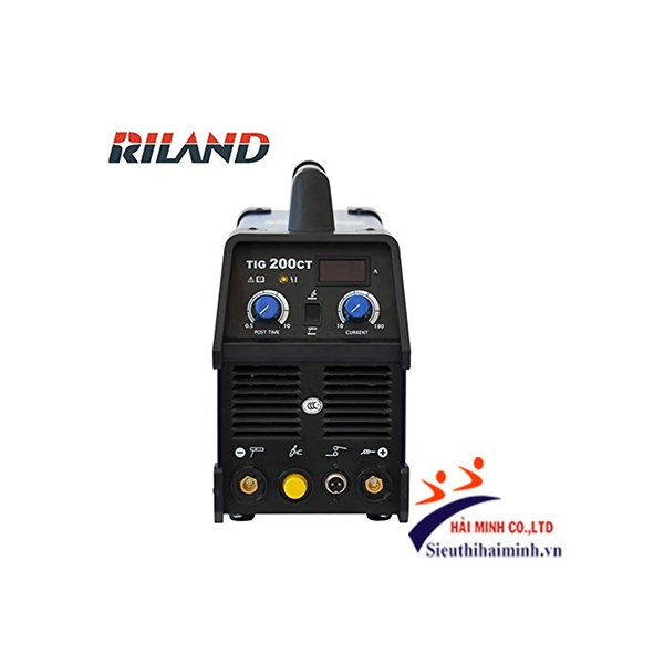 Photo - Máy hàn TIG Riland DC 200CT Inverter (dùng MOSFET - Hàn 2 chức năng TIG, MMA)