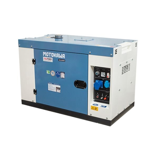 Photo - Máy phát điện cách âm HM MOTOKAWA MDG-9800SE (8.5KW, màu xanh)