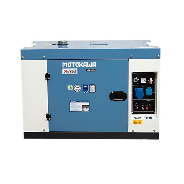 Photo - Máy phát điện cách âm HM MOTOKAWA MDG-9800SE (8.5KW, màu xanh)