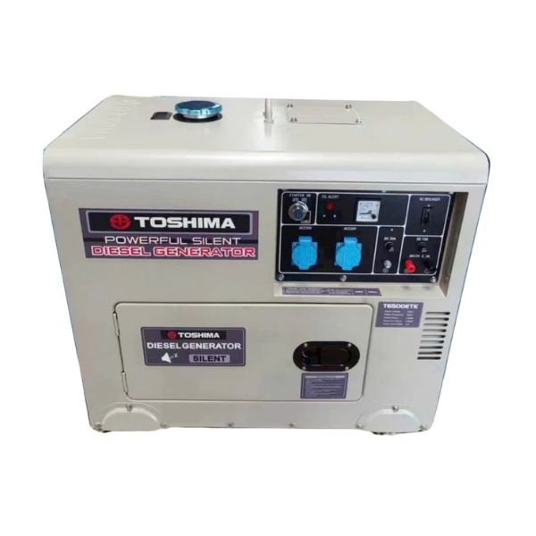 Photo - Máy phát điện chạy dầu Toshima T6500ETK