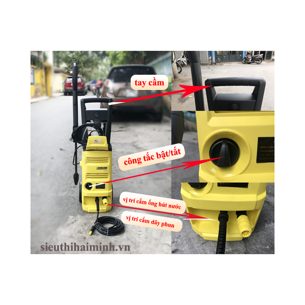 Photo - Máy phun áp lực cao Karcher K3.450 *KAP