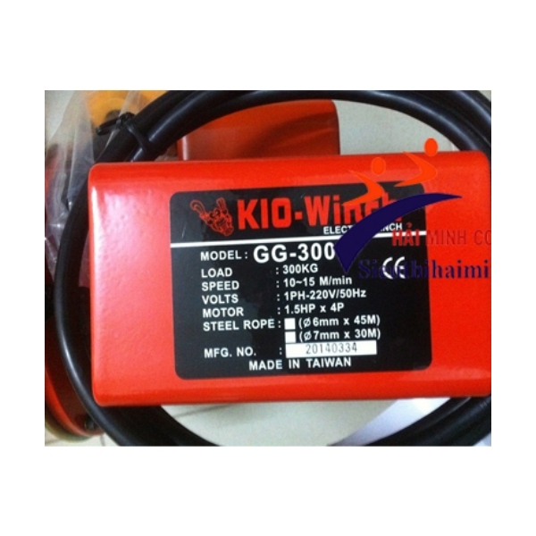 Photo - Tời điện KIO GG-300