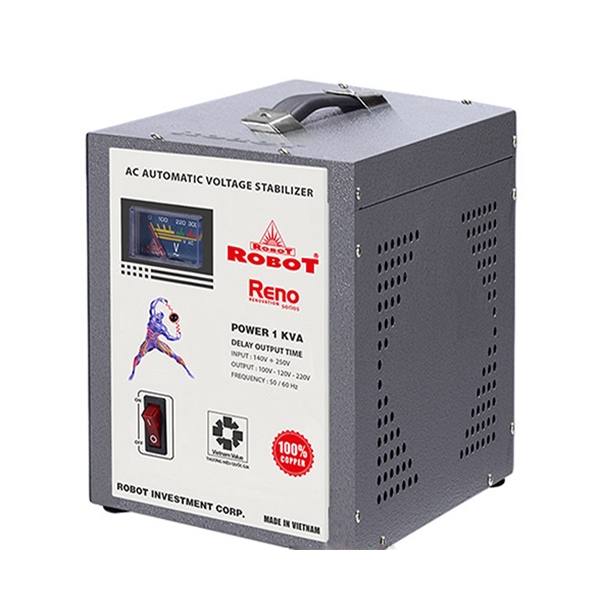 Photo - Ổn áp Robot 1KVA RENO 818 (140V - 250V)