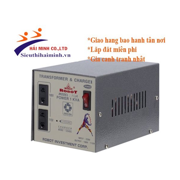 Photo - Máy biến thế 1 pha Robot 3KVA dây nhôm