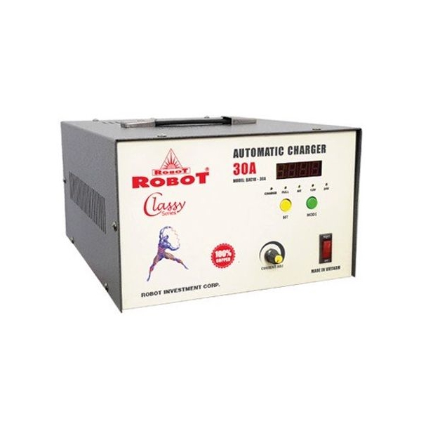 Photo - Máy sạc Ắc Quy tự động ROBOT 30A (12-24V)