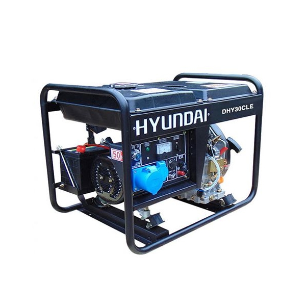 Photo - Máy phát điện chạy dầu Hyundai DHY 36CLE (2.7-3.0KW)