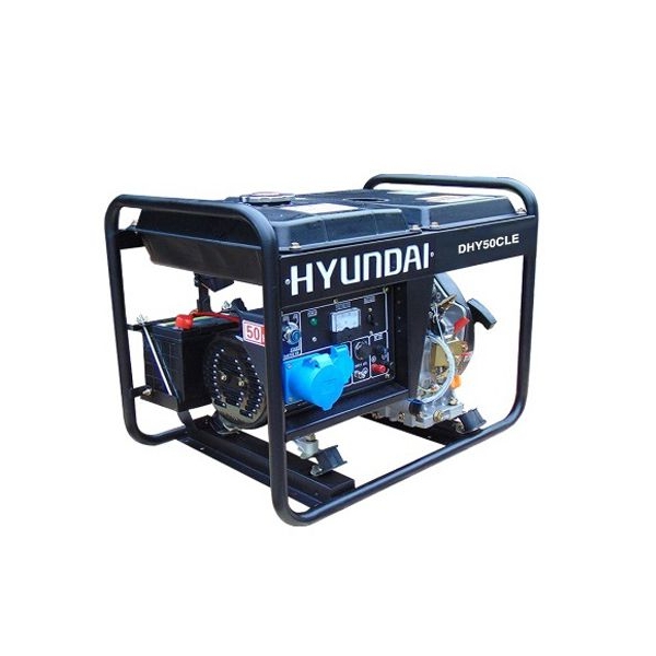 Photo - Máy phát điện chạy dầu Hyundai DHY 50CLE (4.2-4.6KW)