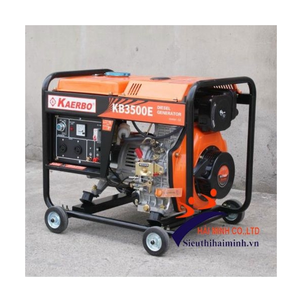 Photo - Máy phát điện diesel KB3500E 3KW đề nổ