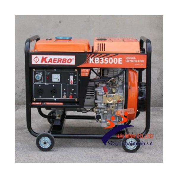 Photo - Máy phát điện diesel KB3500E 3KW đề nổ