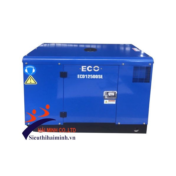 Photo - Máy phát điện ECO ECD12500SE chạy dầu