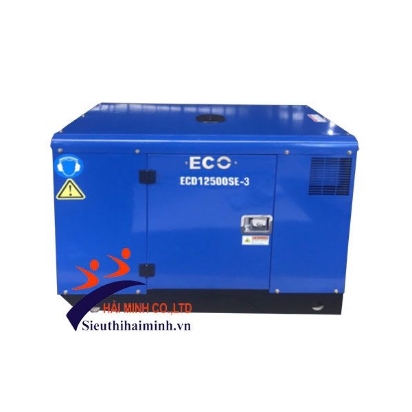 Photo - Máy phát điện ECO ECD12500SE-3 chạy dầu