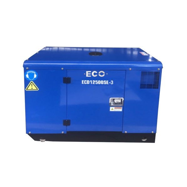 Photo - Máy phát điện ECO ECD12500SE-3 chạy dầu