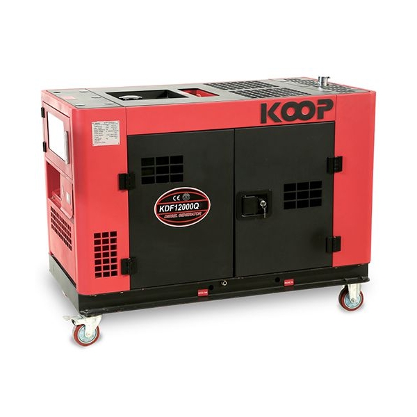 Photo - Máy phát điện diesel KOOP KDF12000Q (9kva chống ồn)