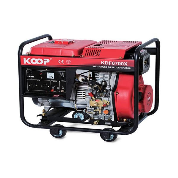 Photo - Máy phát điện diesel Koop KDF6700X (4.5kva trần)