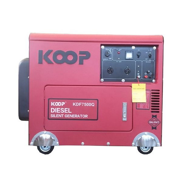 Photo - Máy phát điện diesel KOOP KDF7500Q - 5kw - Chống Ồn