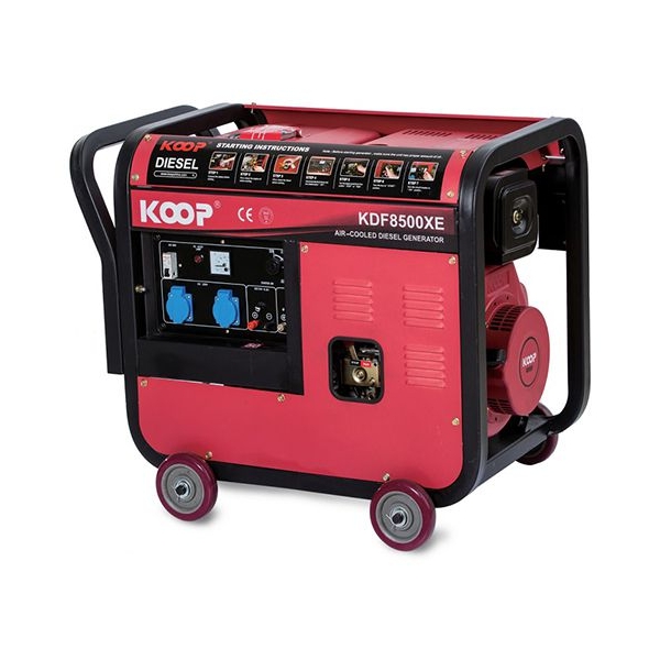 Photo - Máy phát điện diesel Koop KDF8500XE (6kva trần)