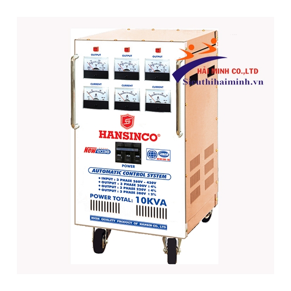 Photo - Ổn áp HANSINCO 3 pha 10KVA