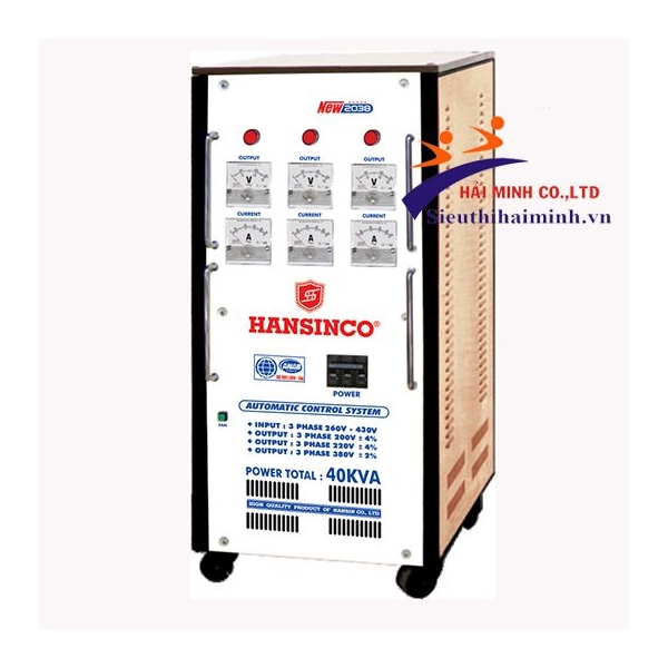 Photo - Ổn áp HANSINCO 3 pha 40KVA