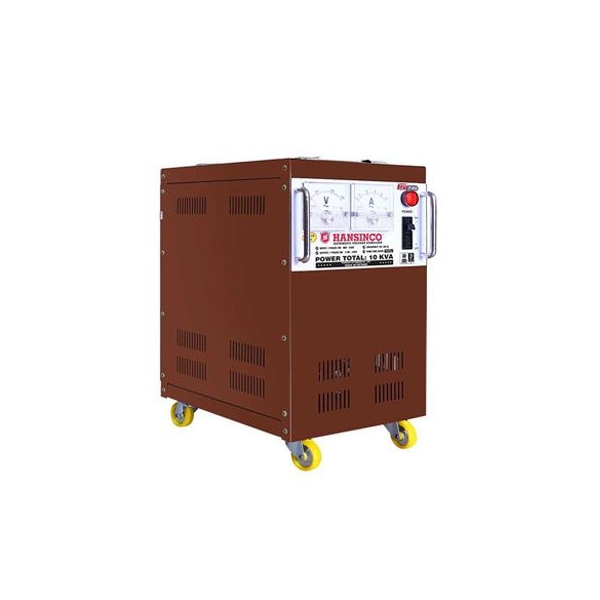 Photo - Ổn áp HANSINCO 1 pha 10KVA có bánh xe