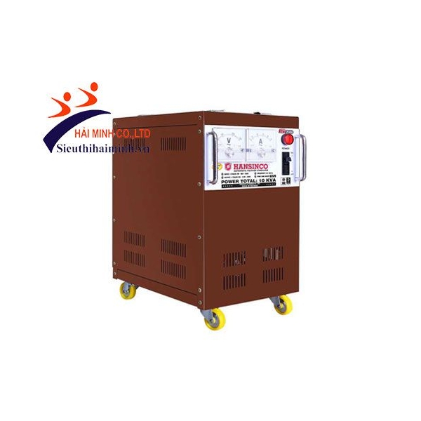 Photo - Ổn áp HANSINCO 1 pha 10KVA có bánh xe