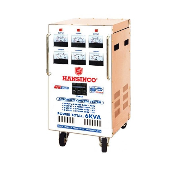 Photo - Ổn áp HANSINCO 3 pha 6KVA