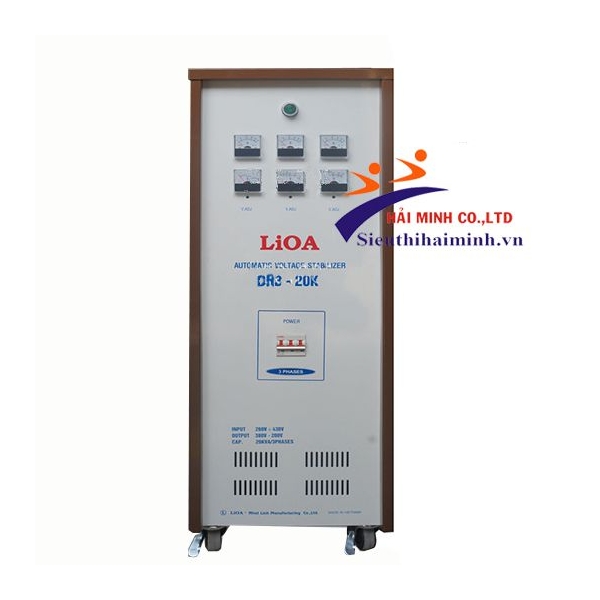 Photo - Ổn áp Lioa 3 Pha DR3-20K