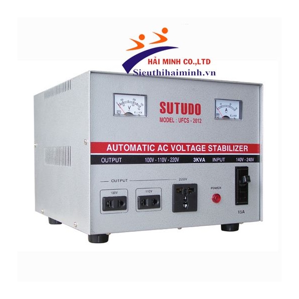 Photo - Ổn áp SUTUDO 1 pha 3KVA