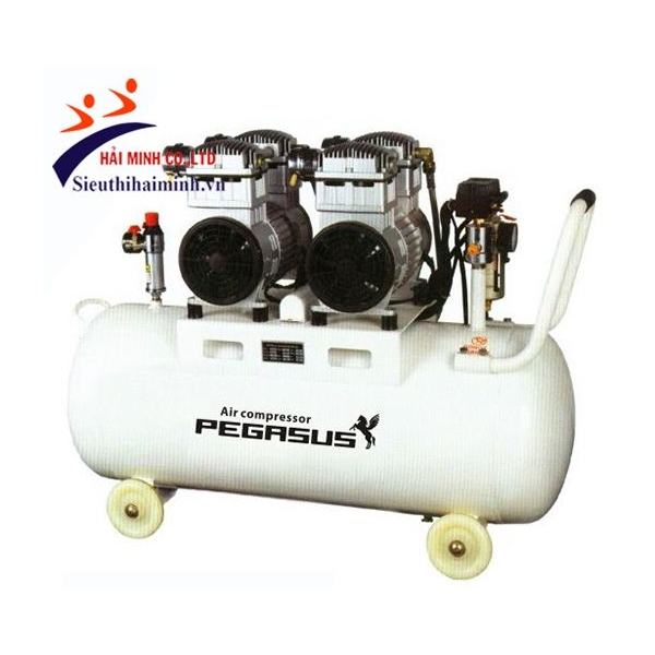 Photo - Máy nén khí giảm âm Pegasus TM-OF750X2-70L