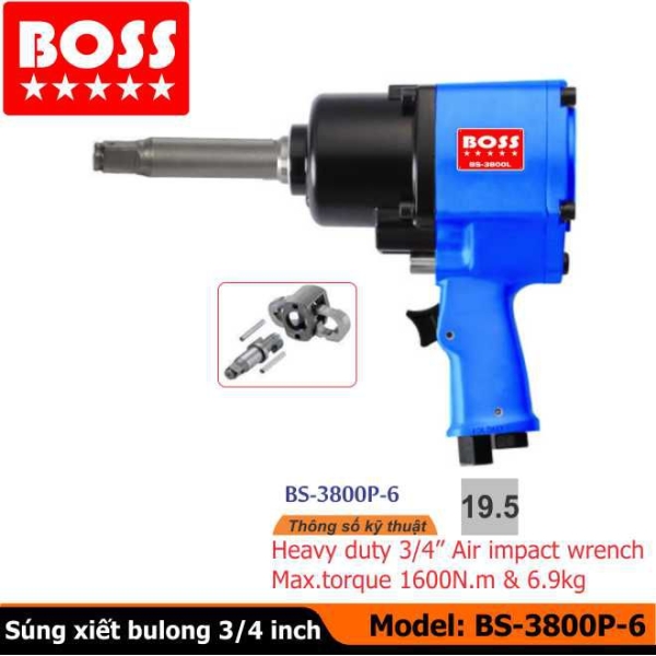 Photo - súng bắn bu lông boss-3800P