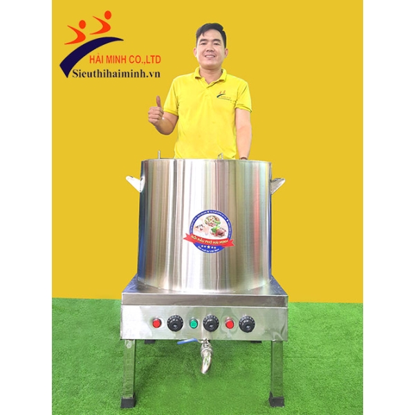 Photo - Nồi nấu phở Hải Minh điện liền nồi DL-100L (inox 304)