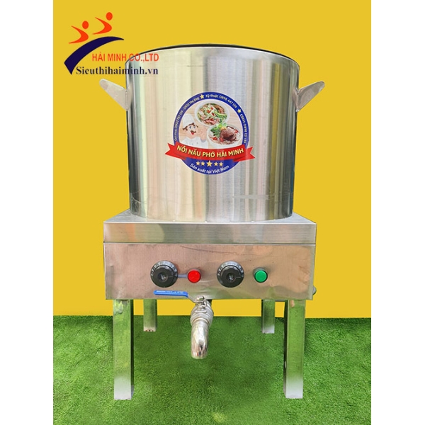 Photo - Nồi nấu phở Hải Minh điện liền nồi DL-30L (inox 304)