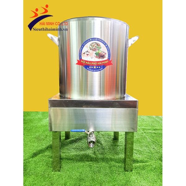 Photo - Nồi nấu phở Hải Minh tủ điện rời TD-40L (Inox 304)