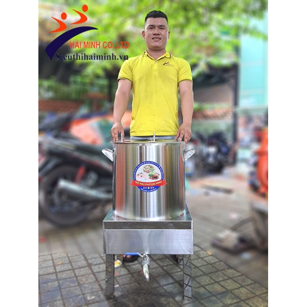 Photo - Nồi nấu phở Hải Minh tủ điện rời TD-40L (Inox 304)