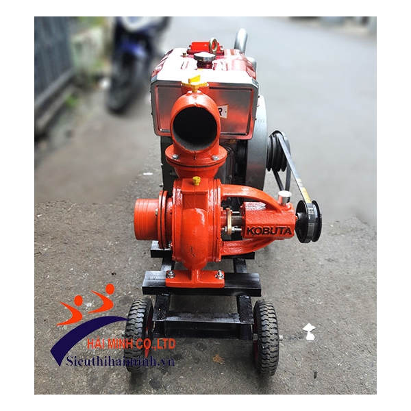 Photo - Máy bơm nước đầu bơm Kubota phi 120 Diesel D22