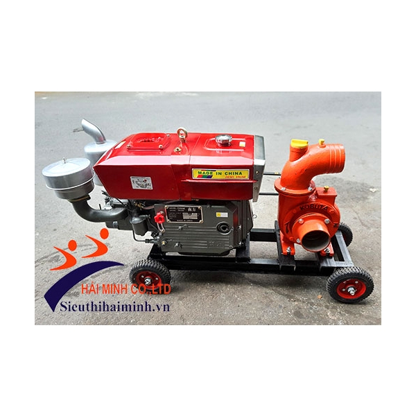 Photo - Máy bơm nước đầu bơm Kubota phi 120 Diesel D22