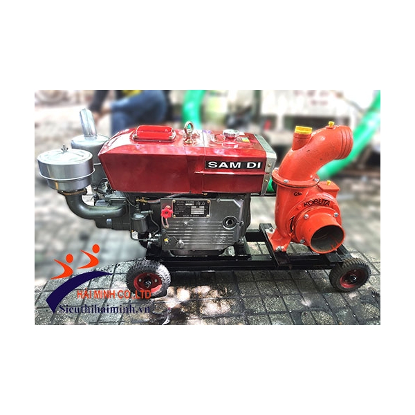 Photo - Máy bơm nước đầu bơm Kubota phi 150 Diesel D24