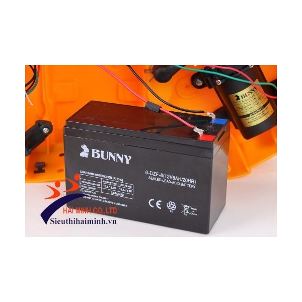 Photo - Bình xịt điện Bunny BN-20D vàng