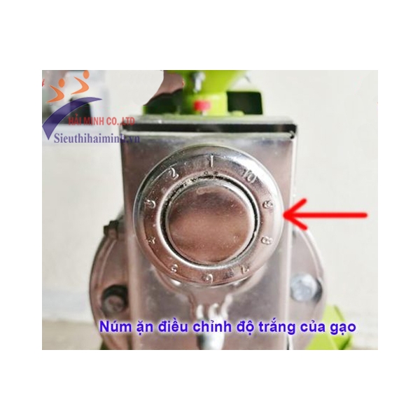 Photo - Máy Xát Gạo Hai Chức Năng N40-9FC21 (Motor) Đảo chiều